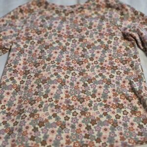 GARANIMALS SIZE 5T GIRLS PASTEL FLOWER TEE SHIRT